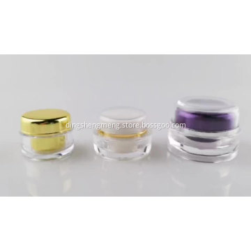 Empty Mini Eye Cream Cosmetic Packaging Jars